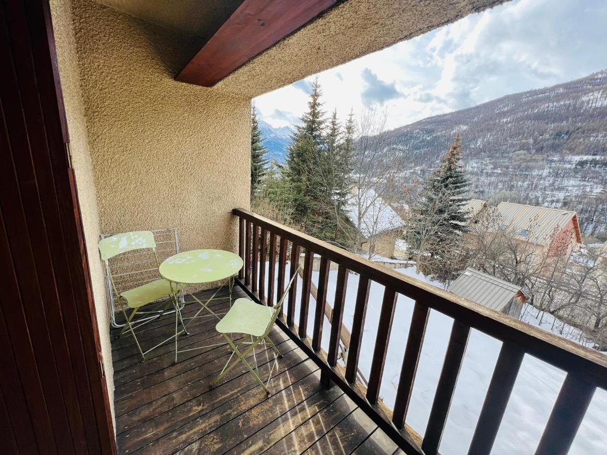 Studio Montagne - Plein Soleil Et Terrasse Briançon Екстериор снимка